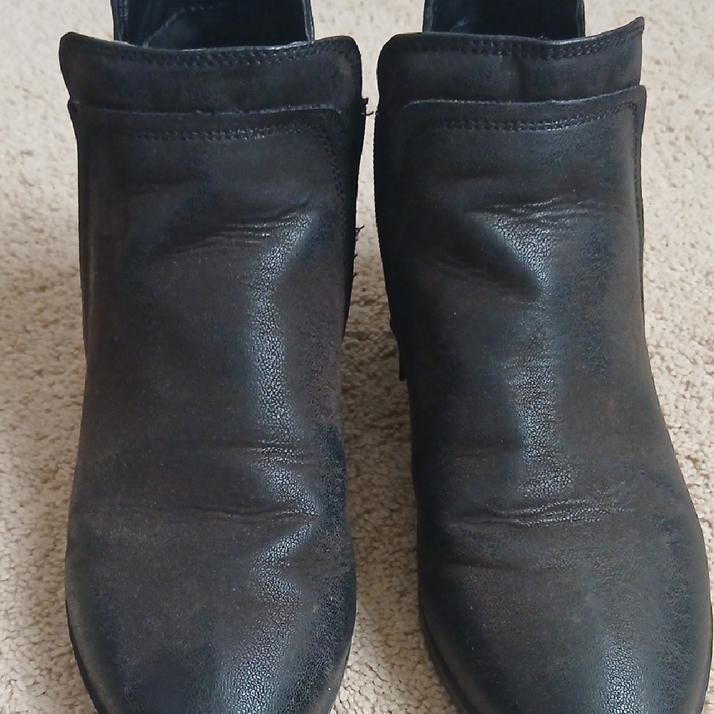 Sleek Black Ankle Booties